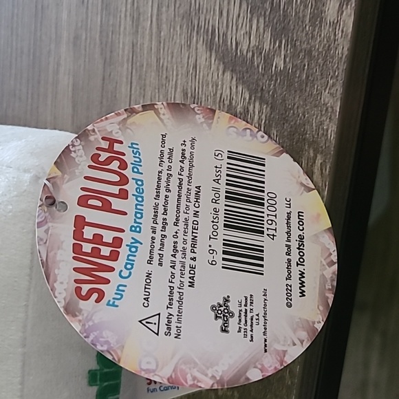 NWT Junior Mint Plush - Picture 3 of 3